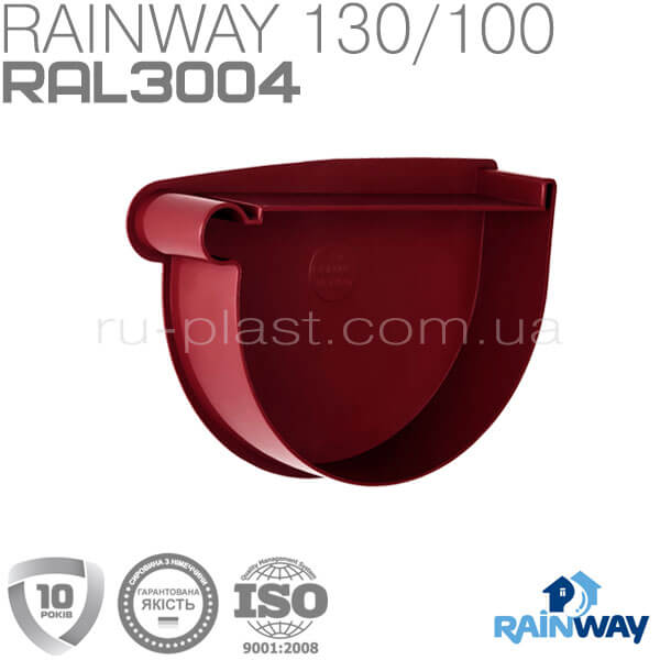 Rainway водосток - Заглушка воронки левая 130 мм