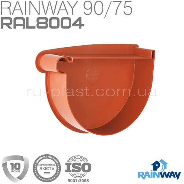 Rainway водосток - Заглушка воронки левая 90 мм