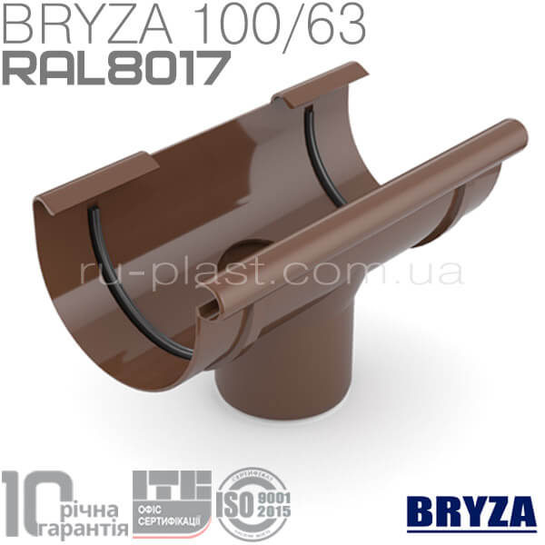 Лейка коричневая BRYZA 100/63мм